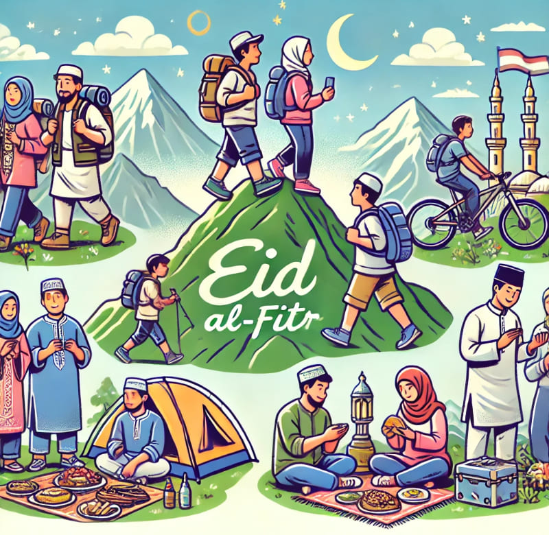 Tipe Pendaki di Hari Raya