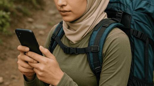 Maksimalkan Aplikasi saat Mendaki Gunung