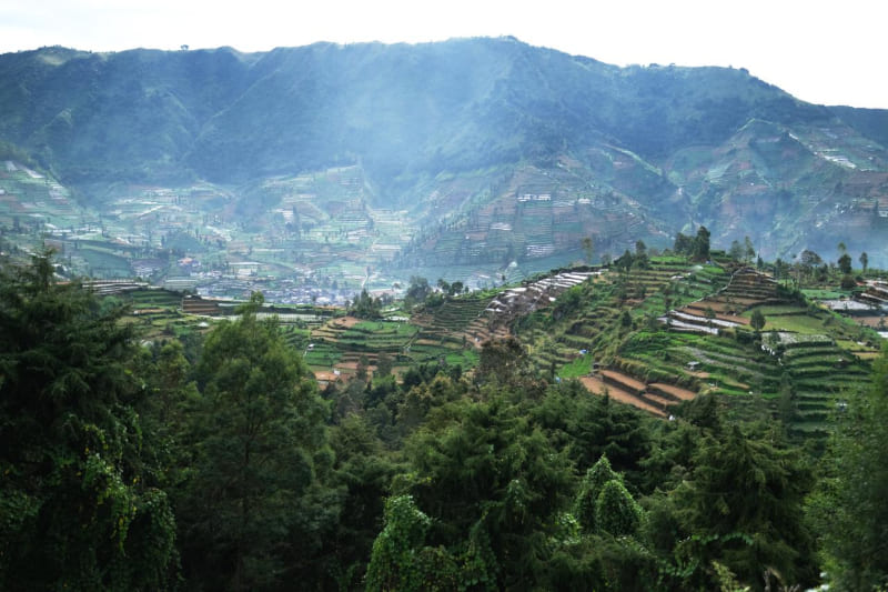 Dieng Caldera Race