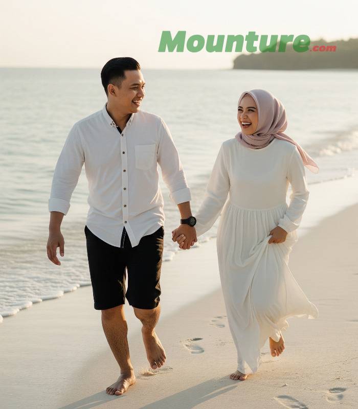 Foto Prewedding di Pantai