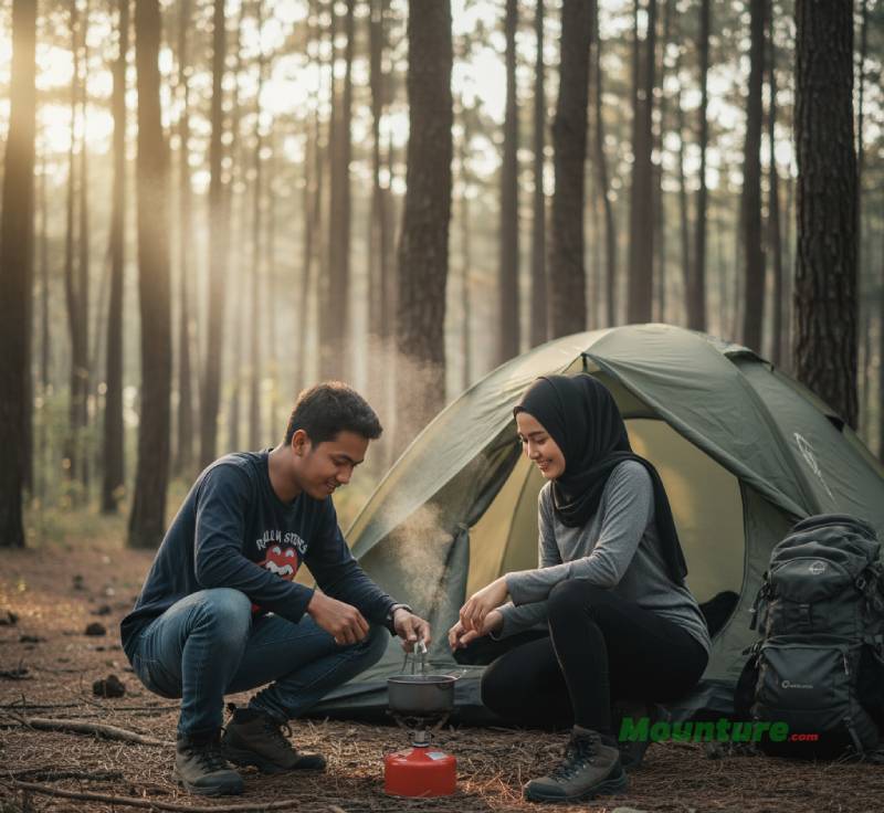 Kemah di Hutan