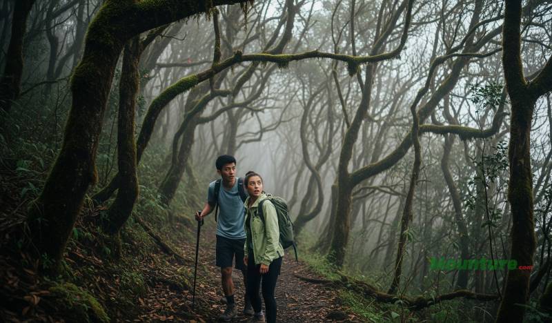 Suasana Horor di Gunung