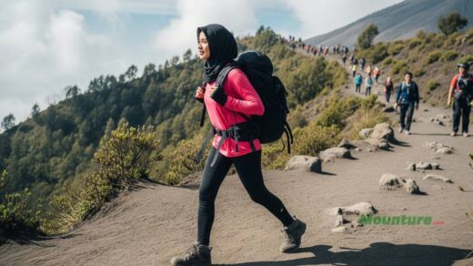 Tas Carrier - Pendaki Wanita