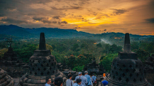 Borobudur Sunset