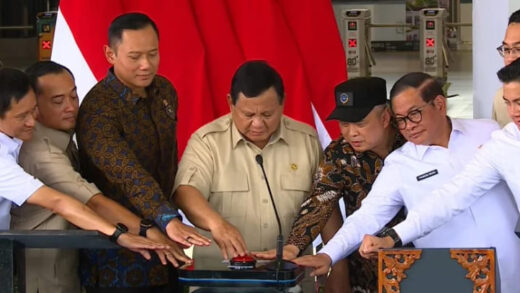 Presiden Resmikan Stasiun Tanah Abang