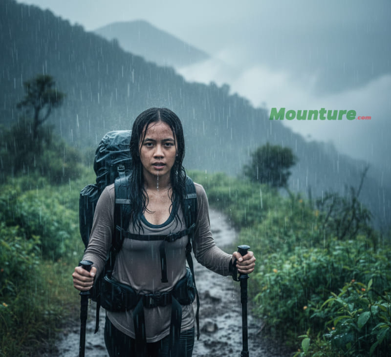 pendaki hujan