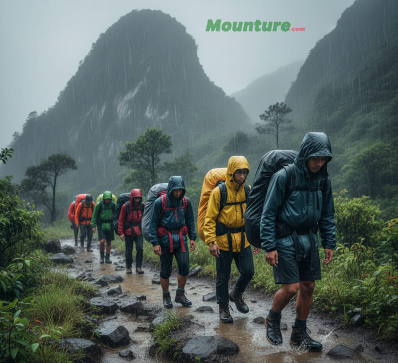 Trekking Hujan