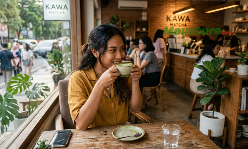 Minum Matcha