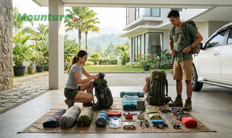 PErsiapan Alat Pendakian