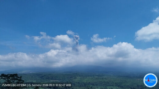Gunung Semeru Erupsi