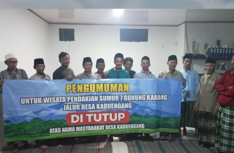 Gunung Karang via Kaduengang