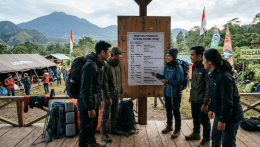 Rundown Pendakian