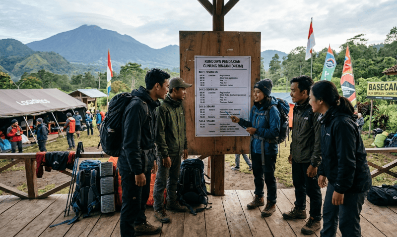 Rundown Pendakian