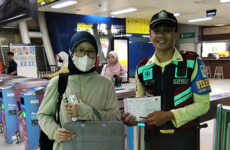 Barang Tertinggal di LRT Jabodebek
