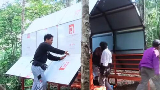 Shelter Rinjani via Aik Berik