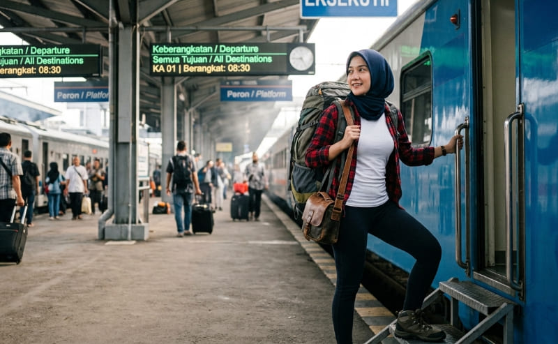 Naik Gunung Naik Kereta