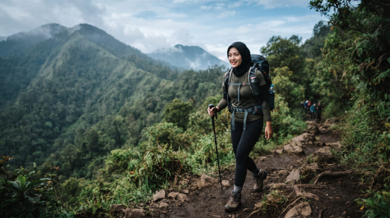 Trekking Gunung