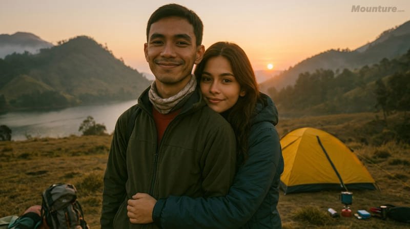 Pasangan Pendaki Gunung
