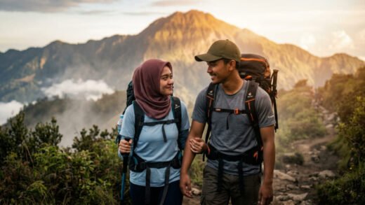 Pasangan Pendaki Gunung